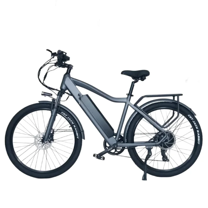 

EU Stock 500W 48V Electric Bicycle with Seat 17AH Range of 110KM Family Electric Bike for Adult 27.5 Inch with Removable Battery