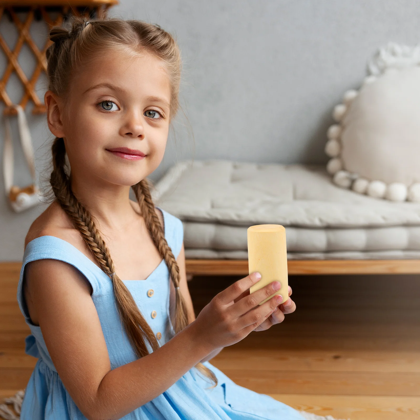 

Sand Drum Percussion Instrument Maracas for Kids Concert Shake Babies Shaker Wood Musical