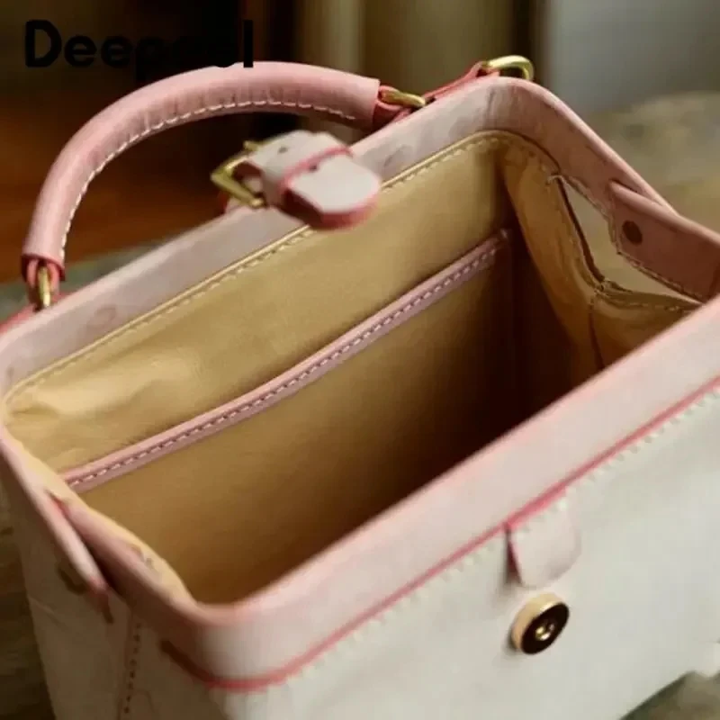 Deepeel-Clip de cierre de tornillos de marco de Metal para mujer, accesorios de Hardware para manualidades de cuero hecho a mano, bolsa de boca de