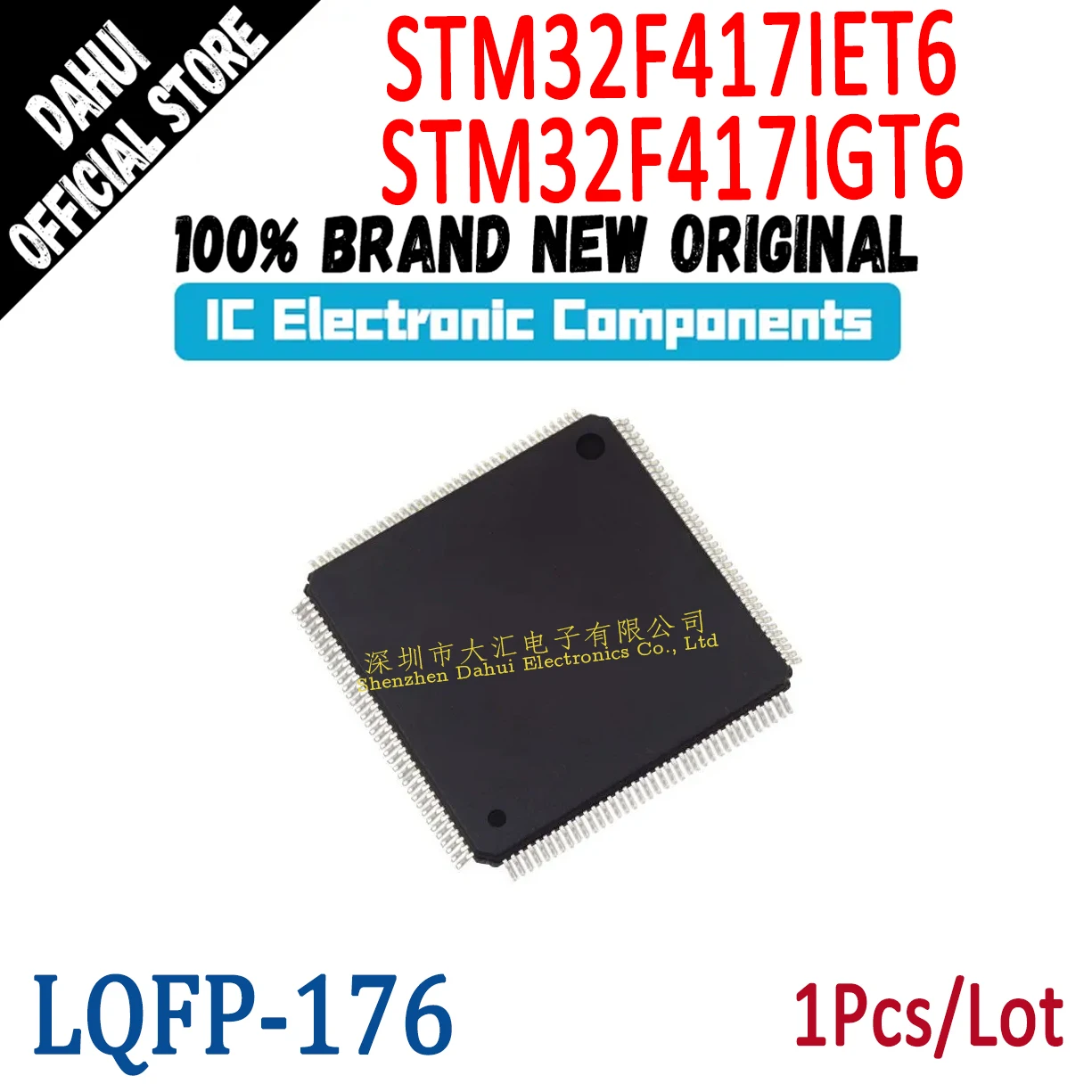 

STM32F417IET6 STM32F417IGT6 LQFP-176 Microcontroller chip IC new original