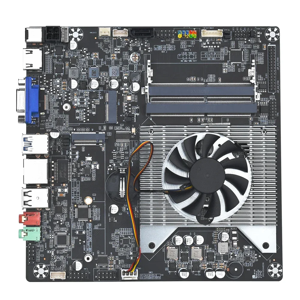 SZMZ Mini Gaming PC 170*170mm ITX motherboard onboard 11th Gen N5095 / N5105 CPU support NVME M.2 mini Computer Base Plate DDR4