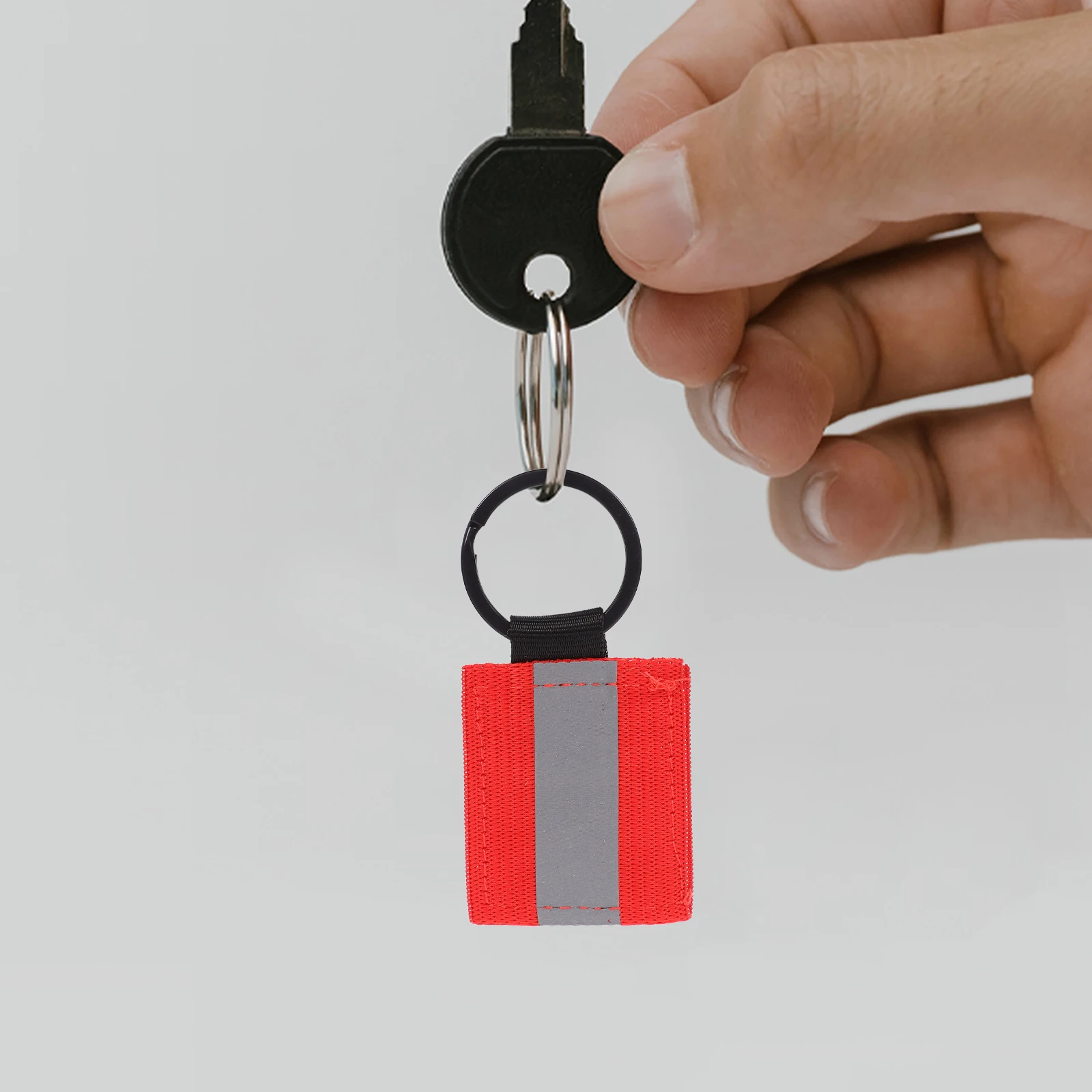

10 Pcs Zipper Pull Reflective Keychain Tag Child Backpack School Bag Nylon Accessory