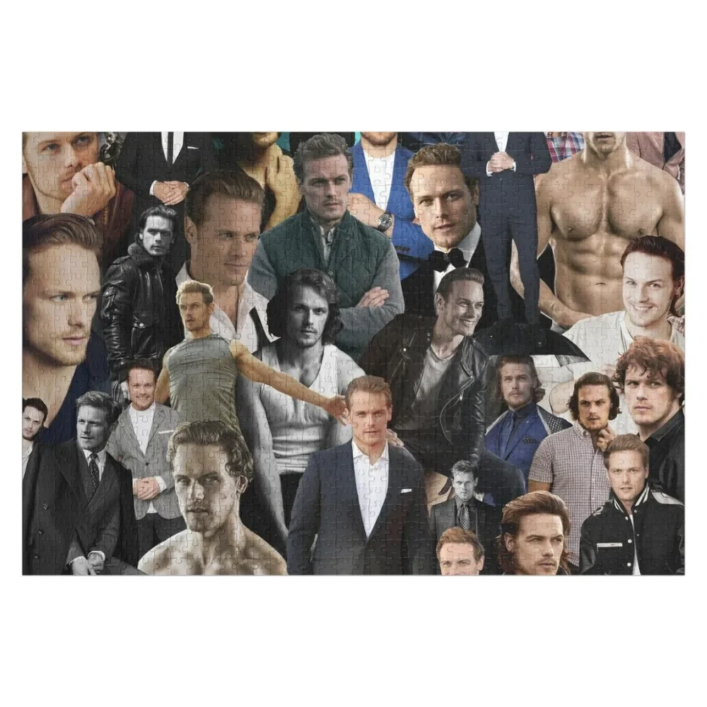 

Sam Heughan Jigsaw Puzzle Personalized Customizable Gift Puzzle