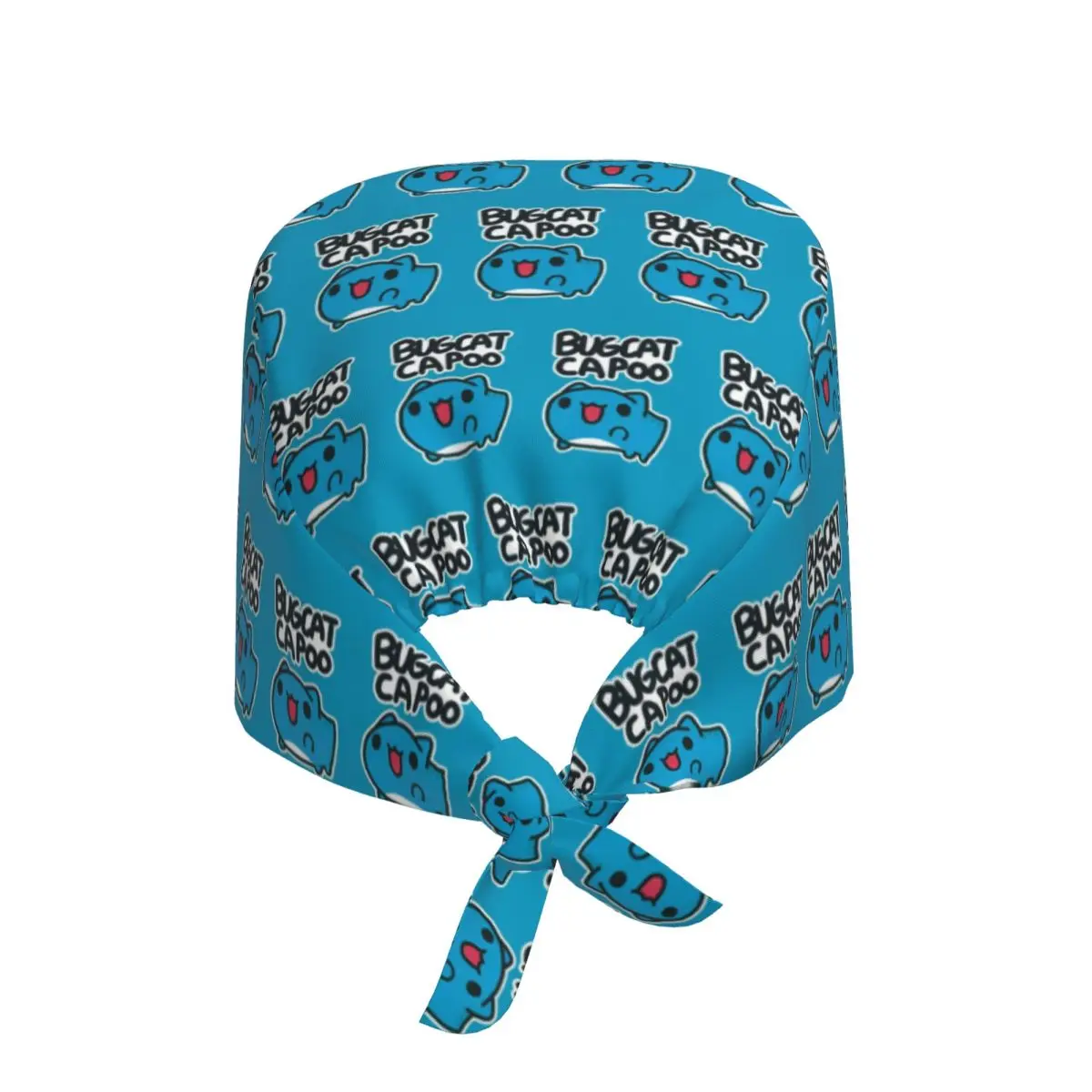 Comic Cat Bugcat Capoo Bug Cat Scrub Hat Doctor Working Surgical Cap Men Women Adjustable Nursing Caps for Dentist