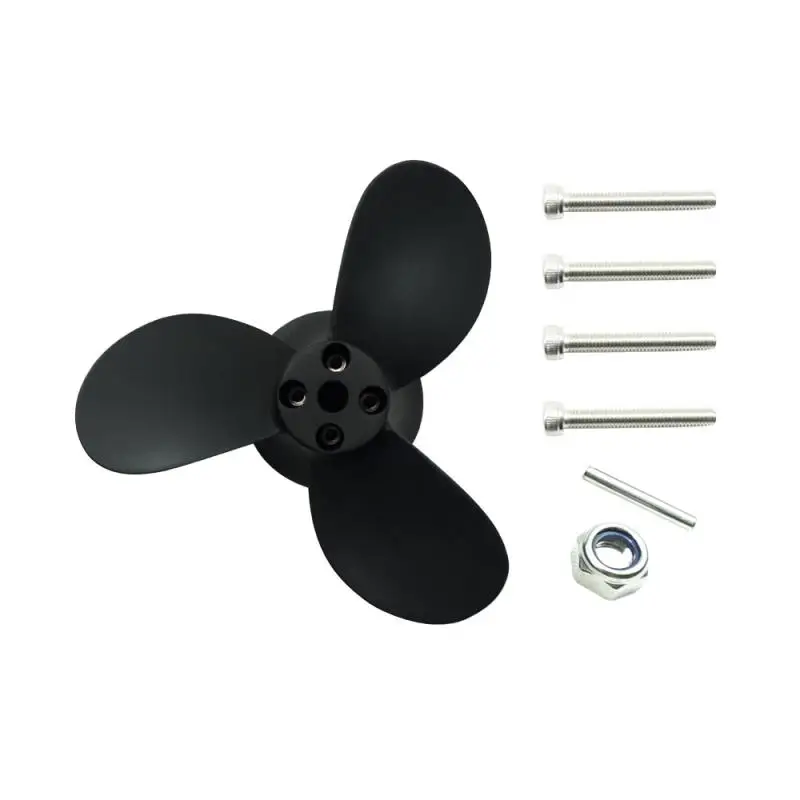 Flipsky Abs 3 Blade Propeller Diameter 140mm For Waterproof Long Thread Shaft 6374 | 6384 | 7070 Motor