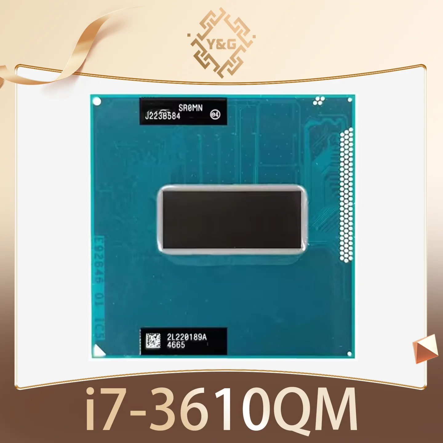 Core i7-3610QM SR0MN 2,3 GHz Quad Core CPU de ocho hilos CPU procesador de computadora portátil 6M TDP45W Socket G2/rPGA988B
