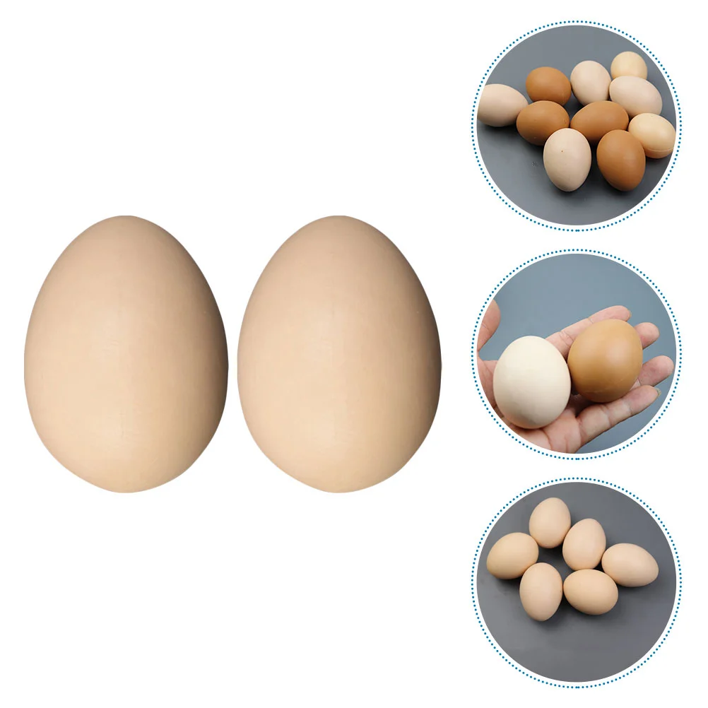 Simulated Egg Adornment Imitation Eggs Simulation Decorative Items Faux Pvc Personalized Painting Child Fake