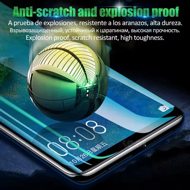 3 قطعة غطاء كامل هيدروجيل فيلم لهواوي استمتع 80 70X 70s 70z 70 Pro 60X 60 حامي الشاشة