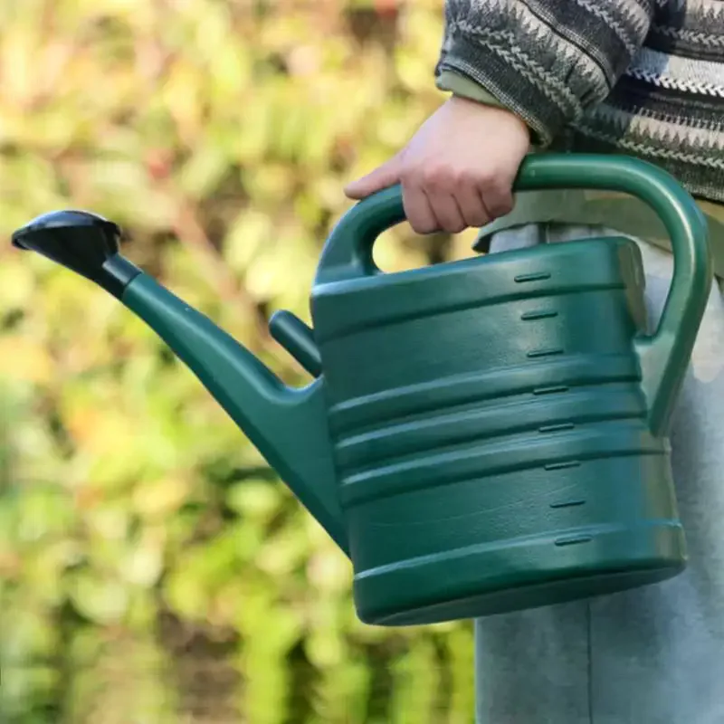 علبة سقاية بلاستيكية سعة 5 لتر، علبة سقاية أساسية للحديقة، علب خفيفة الوزن للاستخدام الداخلي والخارجي، علبة سقاية للحديقة والبستنة العائلية #2