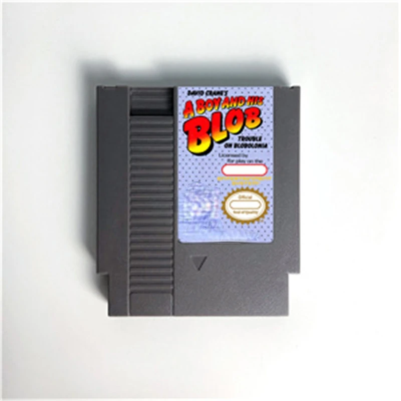 

A Boy and His Blob- Trouble on Blobolonia Game Cart for 72 Pins Console NES