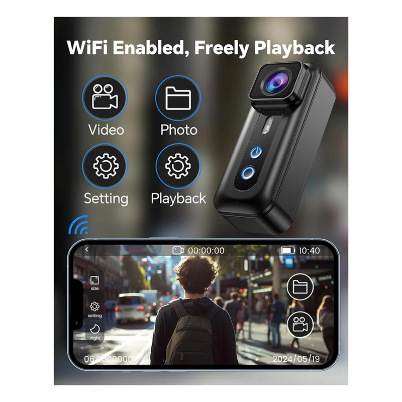 -A15I 1080P Body Ca… - image