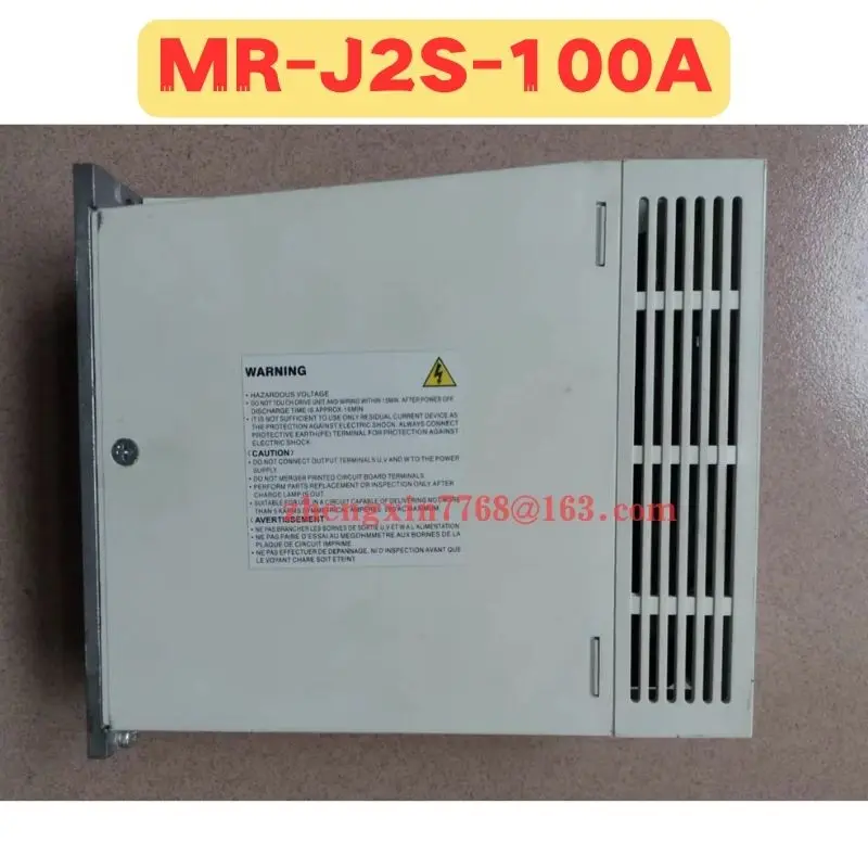 Used Servo Drive MR-J2S-100A MR J2S 100A Normal Function Tested OK