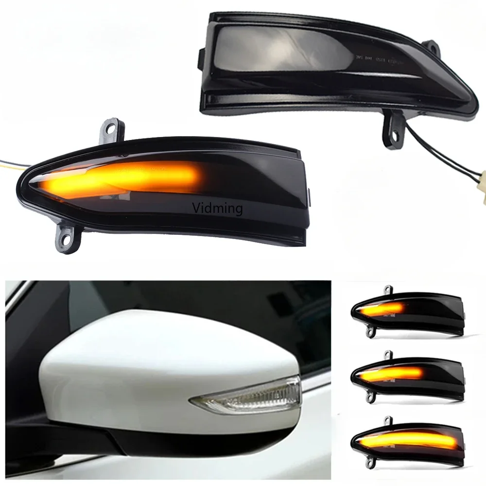 

For Nissan Altima Teana L33 2013- 2018 Sylphy Sentra Pulsar Tiida Car LED Dynamic Turn Signal Light Side Mirror Indicator Lamp