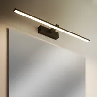 Modern LED Wall Lamps Bathroom Makeup Mirror Lights 100cm 120cm Home Indoor Living Room Decor Wall Sconces Fixture 110V 220V