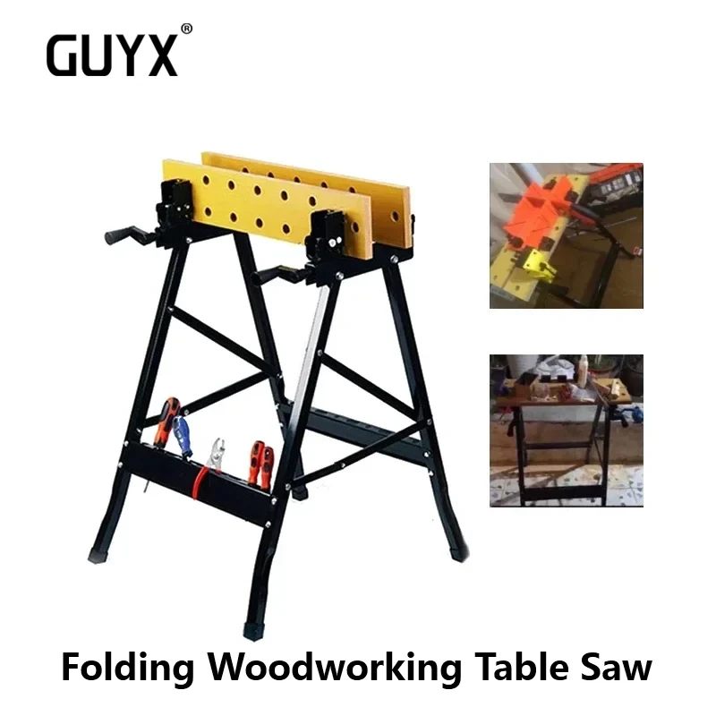 

Folding Woodworking Table Saw Table Multifunctional Hand Tools Push Table Flip Saw Portable Table Saw Small Operating Table