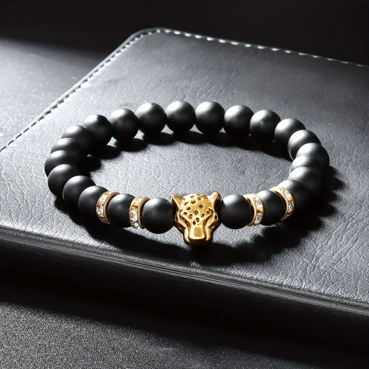 ساعة إلكترونية رياضية مربعة وسوار رأس النمر للأولاد الطلاب، هدية للأطفال