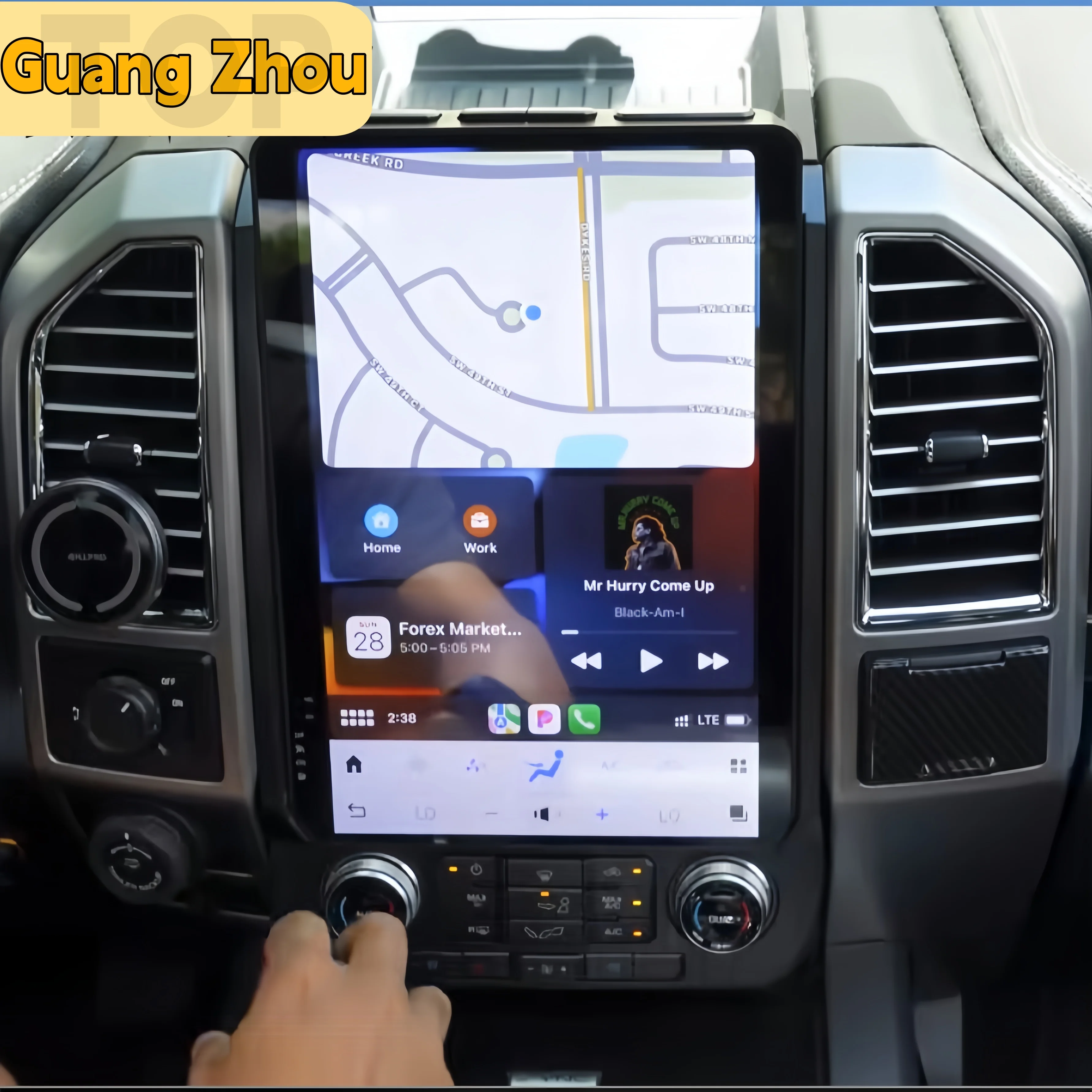 

14,4-дюймовый Android 13 для Ford F150 F250 F350 2015-2021, HD сенсорный экран, автомобильная стереосистема, GPS-навигация, мультимедийный проигрыватель, головное устройство