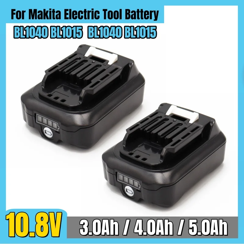 BL1021B For Makita BL1020 BL1016 BL1015 BL104 DF331D 10.8V 5000mAh Li-ion Power Tools Rechargeable Battery