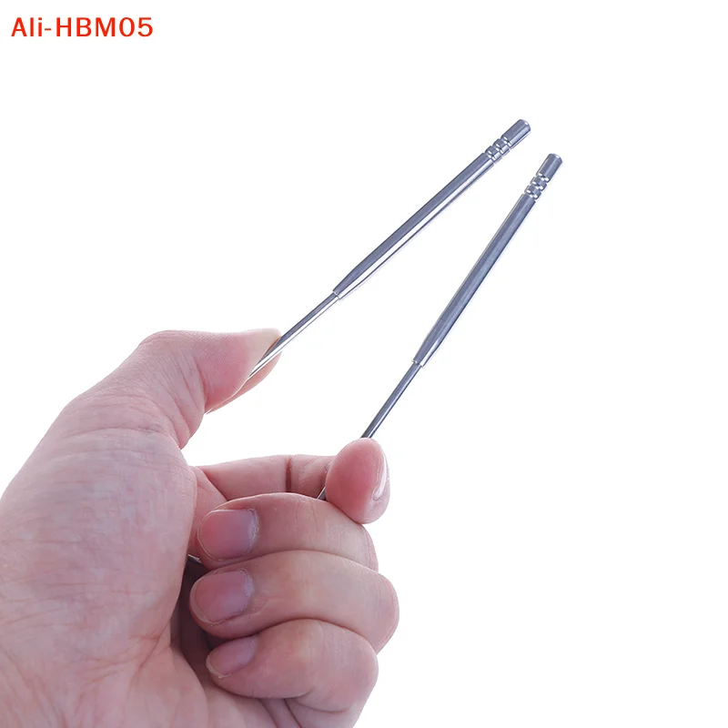 (HB05)1Pc Stainless Steel Tongue Scraper Silver Metal Cleaner Eco-friendly Oral Care Fresh Tool Reusable Breath Brush