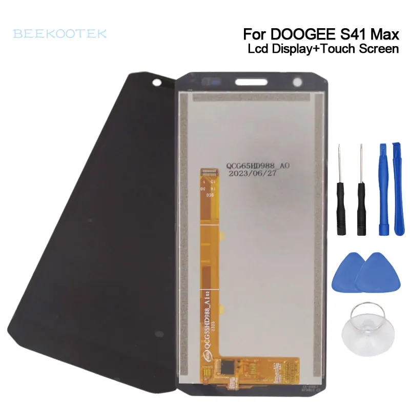 

New Original DOOGEE S41 Max LCD Display Touch Screen Digitizer Accessories For For DOOGEE S41 Max Smart Phone