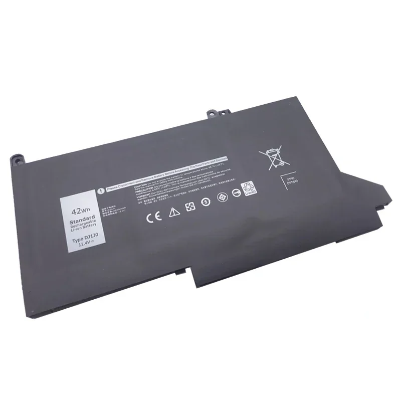 LMDTK-batería para ordenador portátil, original, DJ1J0, 11,4 V, 42WH, PGFX4, ONFOH, para Dell Latitude 12, 7000, 7280, 7380, 7480, Tablet PC