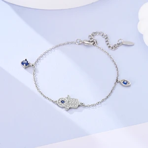 Silver -plated closing bracelet for women, stars, heart shape, butterflies, clover, original charms, beads, diy gift make 10 Main Sales Free Shipping - №3