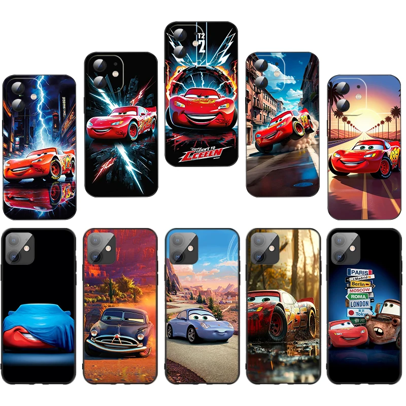 

X30 M-McQueen+95 Car Soft Silicone Case for Samsung Galaxy A05 A05s A24 A04 A04s J4Plus A23 A13 A14 A33 A34 5G Caver