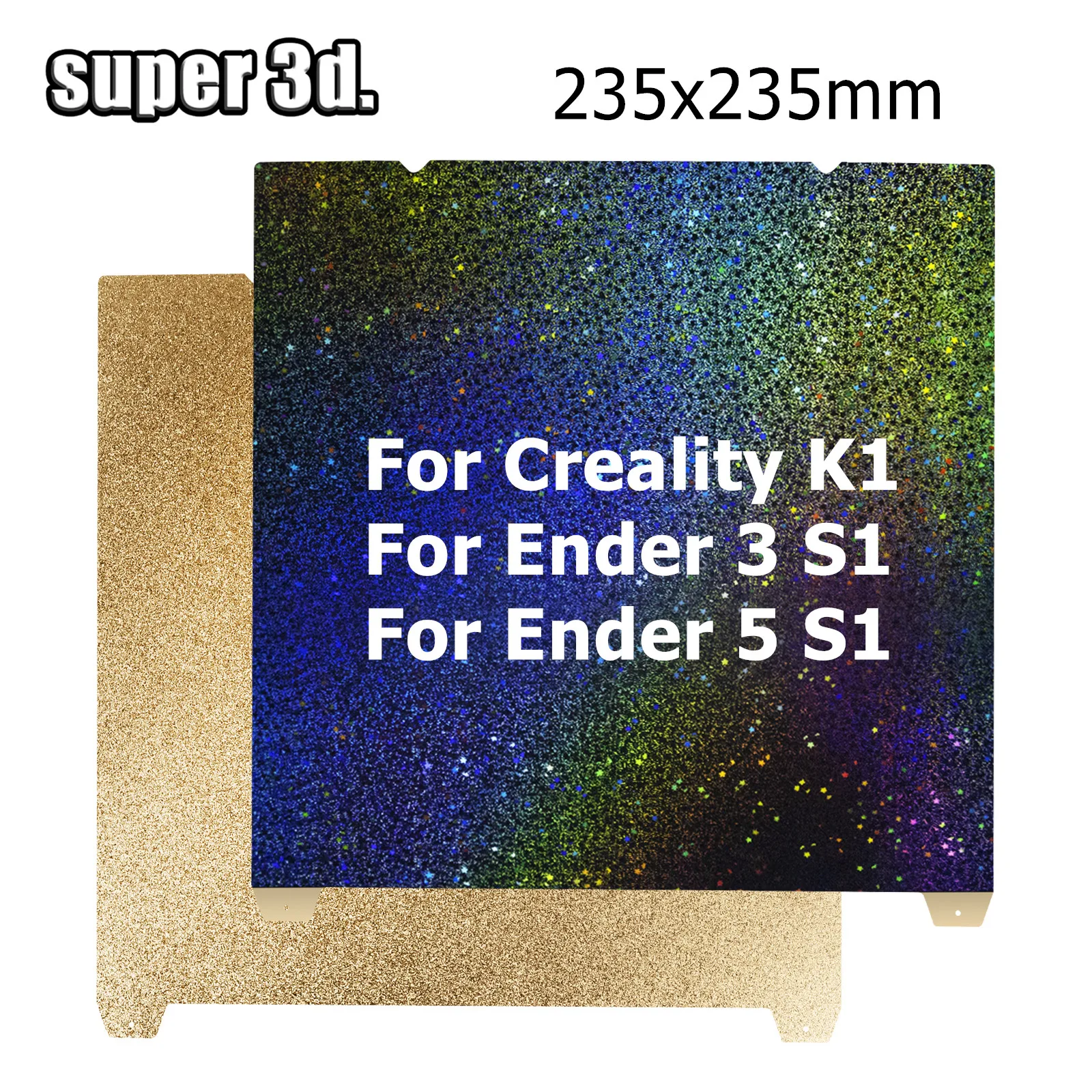 

Магнитный K1 сборная пластина PEO PET углеродное волокно PEY пружинный стальной лист для Creality K1 двухсторонний H1H лист pei для Ender 3 CR20