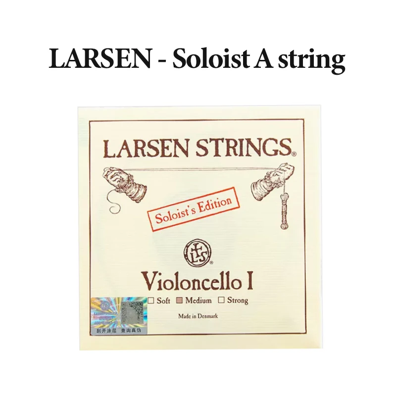 Thomastik-Infeld SPIROCORE Cello-snaar G/C S28 S29 S32 S33 LARSEN SOLOIST Cello-snaar A/D, 4/4 formaat Alleen enkele snaar