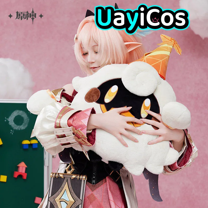 

51cm Official Genshin Impact Linnea Stuffed Plushie Plush Doll Pillow Cushion Ornament Anime Figure Game Toy Gifts Cosplay Cost