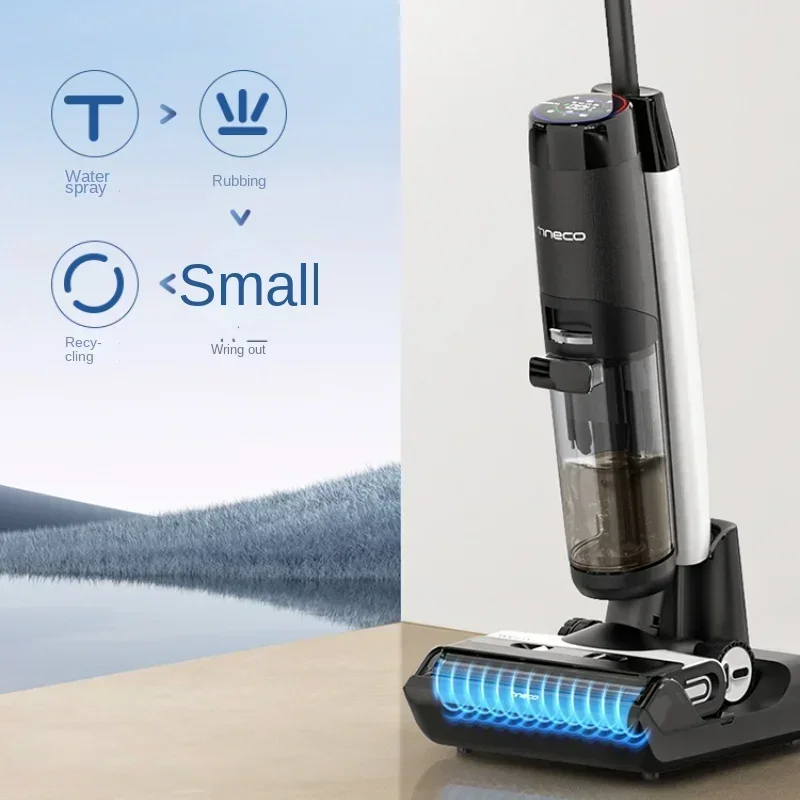 TINECO Smart Home Floor Washing Machine Fuwan R1 Suck and Drag A Pair of Welt High Temperature Drying Mops  Original authentic