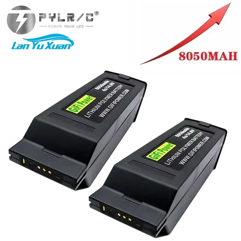 Обновленная аккумуляторная батарея большой емкости 14,8 в, 8050 мАч, улучшенная запасная батарея Lipo для Yuneec Typhoon H H480