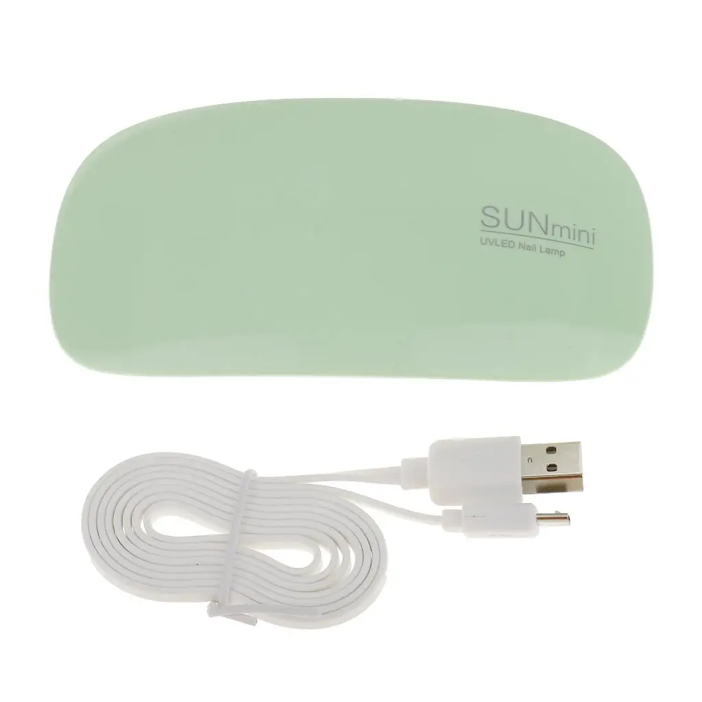 Mini LED nageldroger lichtlamp gel acryl polish nail art uitharding met timer