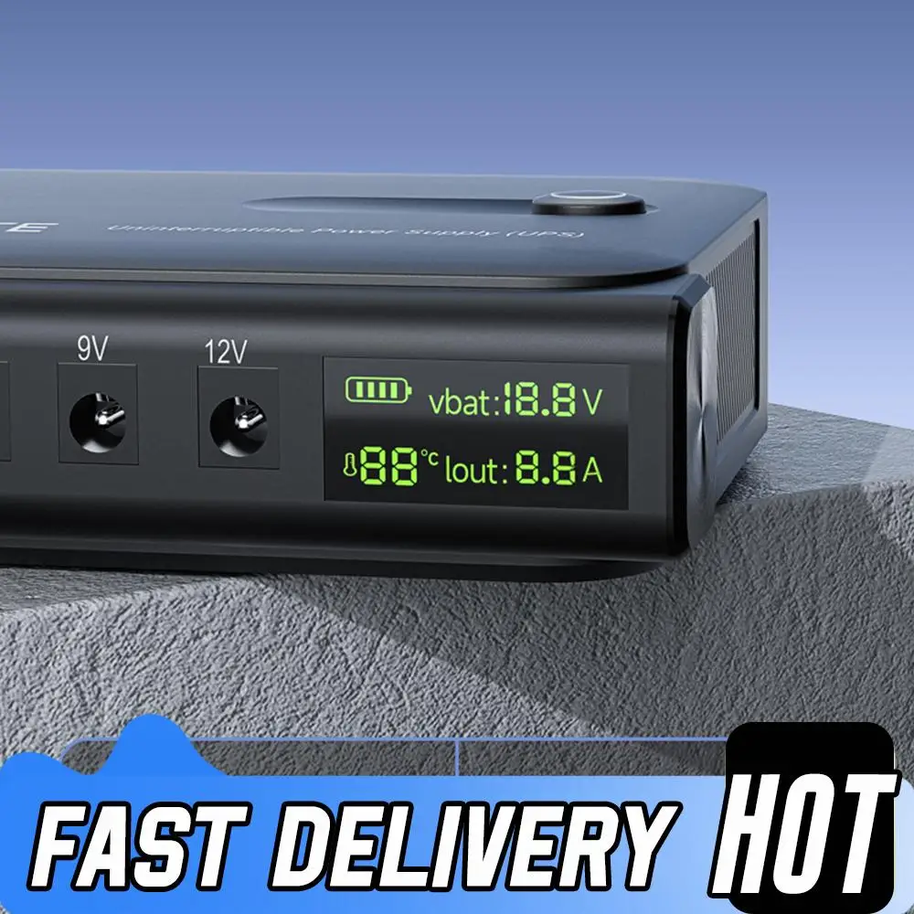 Alimentation sans interruption UPS avec batterie remplaçable haute puissance 36 W et écran LED multi-interface et commutateur sans couture instantané