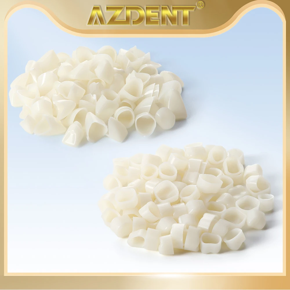 

50 шт./пакет, стоматологический временный материал с короной, смоляные зубы для передних и моляров, защита зубов, стоматологические инструменты, уход за полостью рта, отбеливание