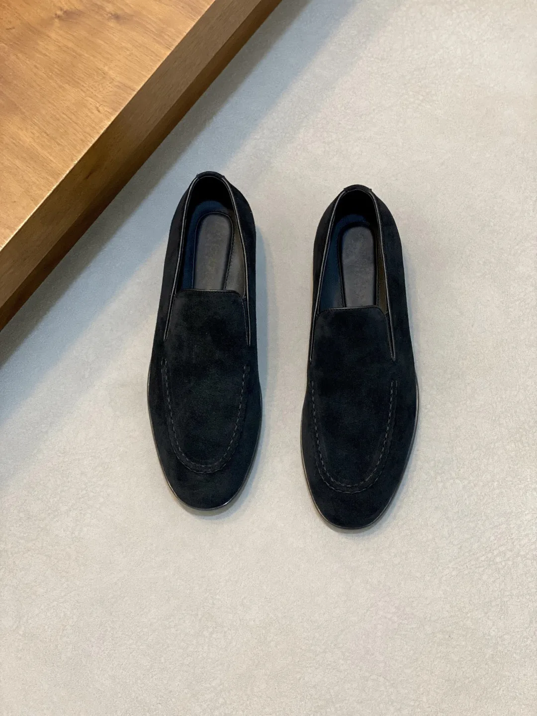 2025 início do outono inverno novos sapatos de couro formais e casuais masculinos feitos de pele de bezerro com sola de borracha interna respirável, 39-46