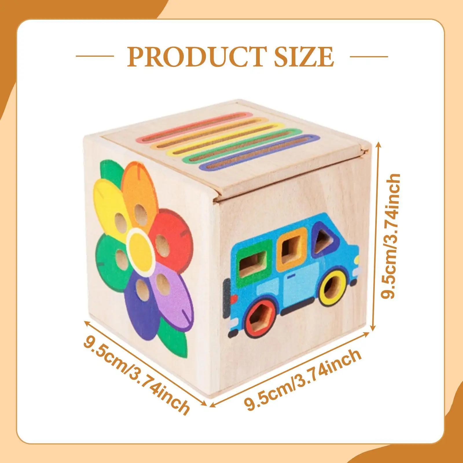 Brinquedo classificador de forma de cor, caixa de correspondência de classificação de forma, aprendizagem precoce, educacional, classificação de caixa classificadora de brinquedos para crianças