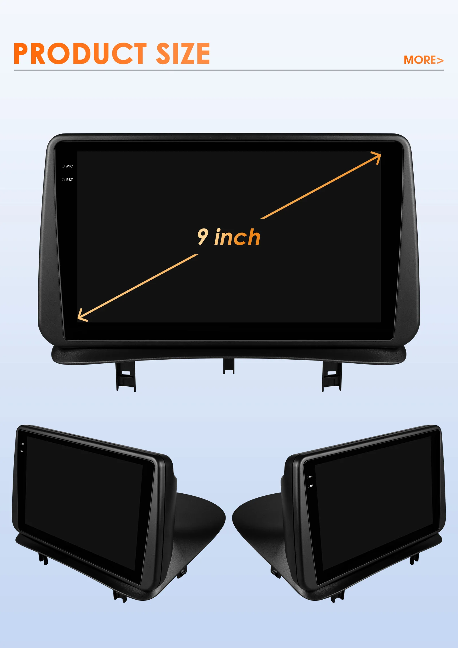 Hizpo 2 Din Android Autoradio For Renault Clio 3 2005 2006 2007 2008 2009-2014 Car Radio Multimedia Navigation CarPlay 4G Stereo
