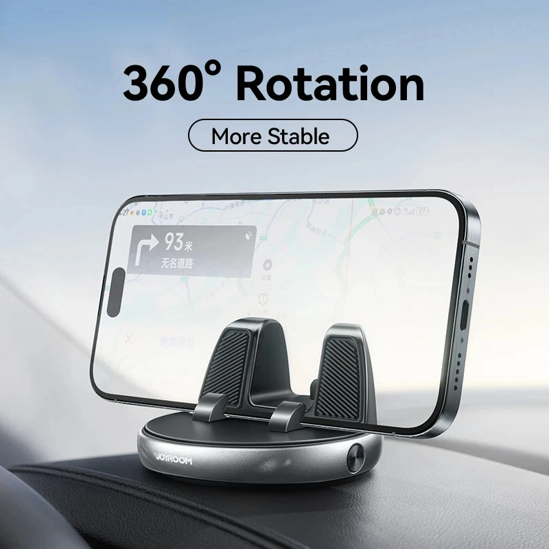 

ftvae 360° Rotation Car Phone Holder Dashboard One-Handed Operation Car Navigation Holder For iPhone For 4.7-7'' Phones