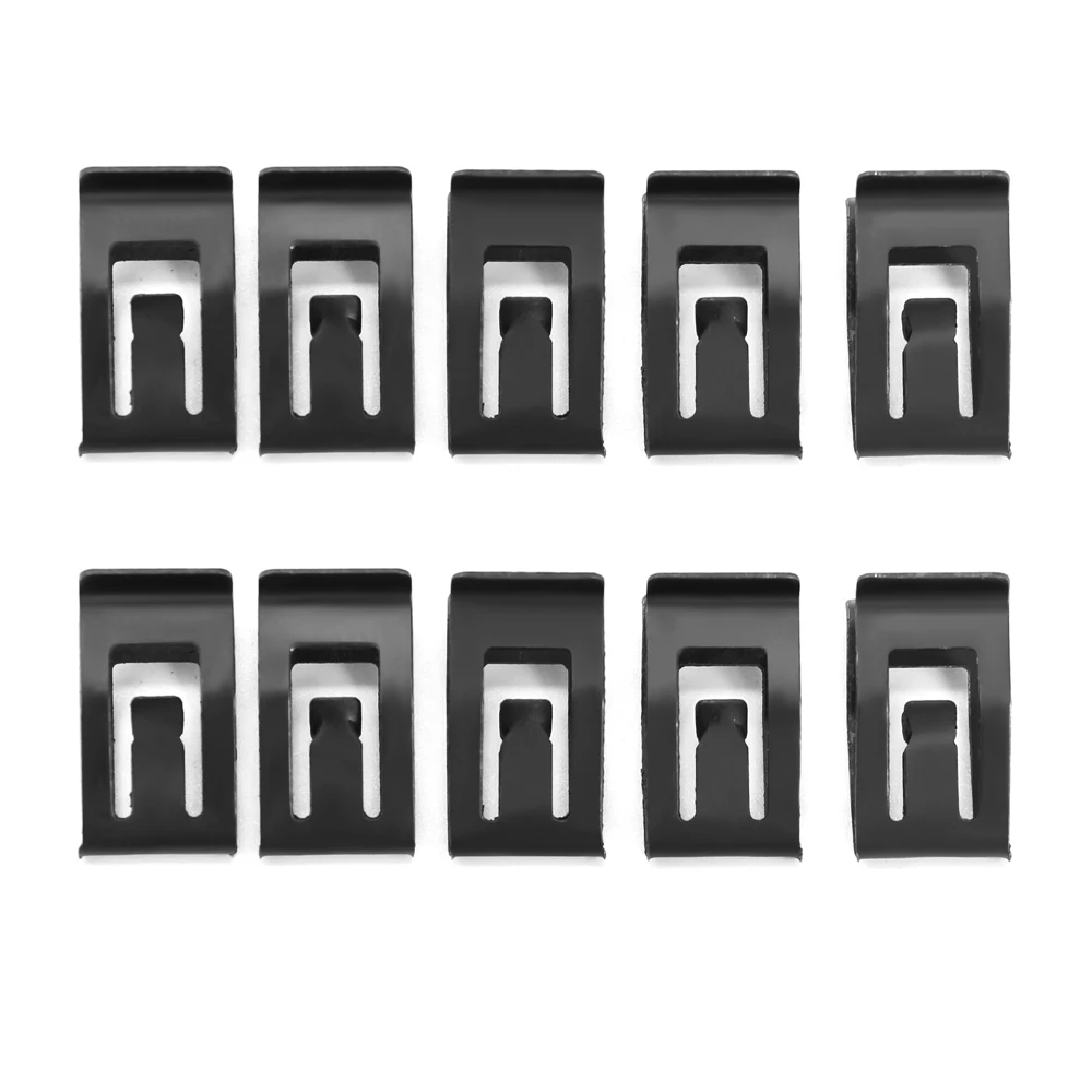 Car Metal Retainer Clips, Dashboard Trim Clips, 10 Pieces Car Metal Retainer Clips, Dashboard Trim Clips, 10 Pieces