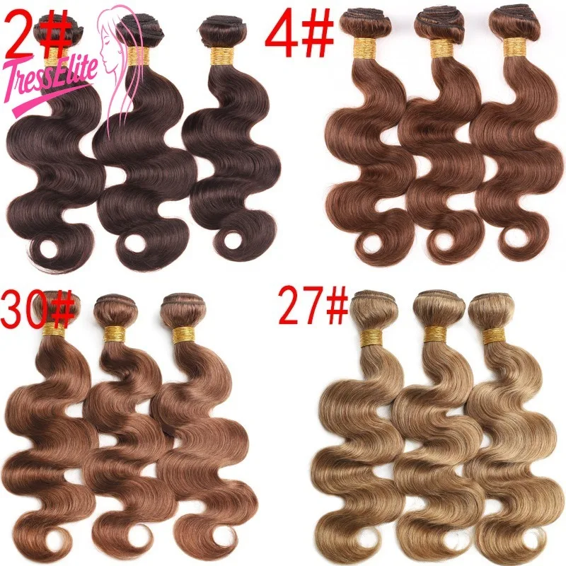 

Бразильские человеческие волосы, объемные волны, прическа, несколько цветов (2 # 4 # 30 # 27 # ) На выбор из объемного естественного вида