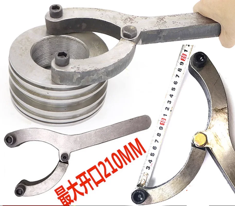 

Excavator Repair Oil Seal Wrench Tool Disassembly Hydraulic Cylinder Two Grab Special Cylinder Piston Wrench