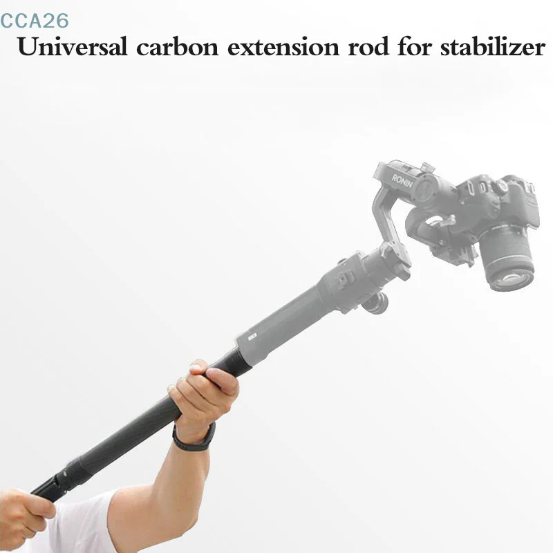 DH10 Carbon Fiber Extension Handheld Pole Stick Monopod Camera Gimbal Stabilizer