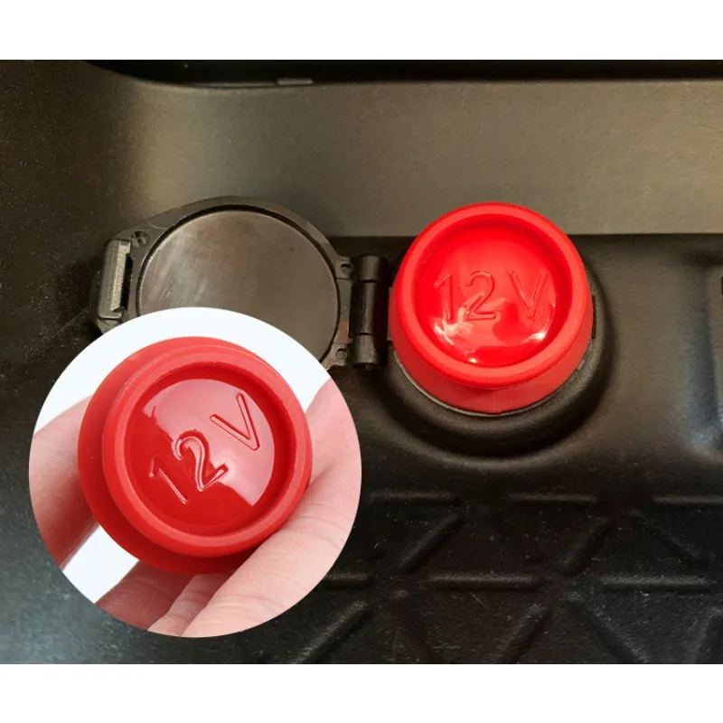 Red Black For BMW 1 2 3 5 6 Series X3 X5 X6 Car Cigarette Power Outlet Cover Power Socket Button 12V Lighter Cap 61349392052