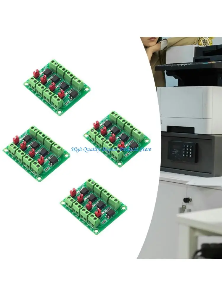 

U2JE Voltages Conversion Interfaces Module Using PC817 Optocoupler Isolating Control Signals From 3.3V 5V To 3.6 30V