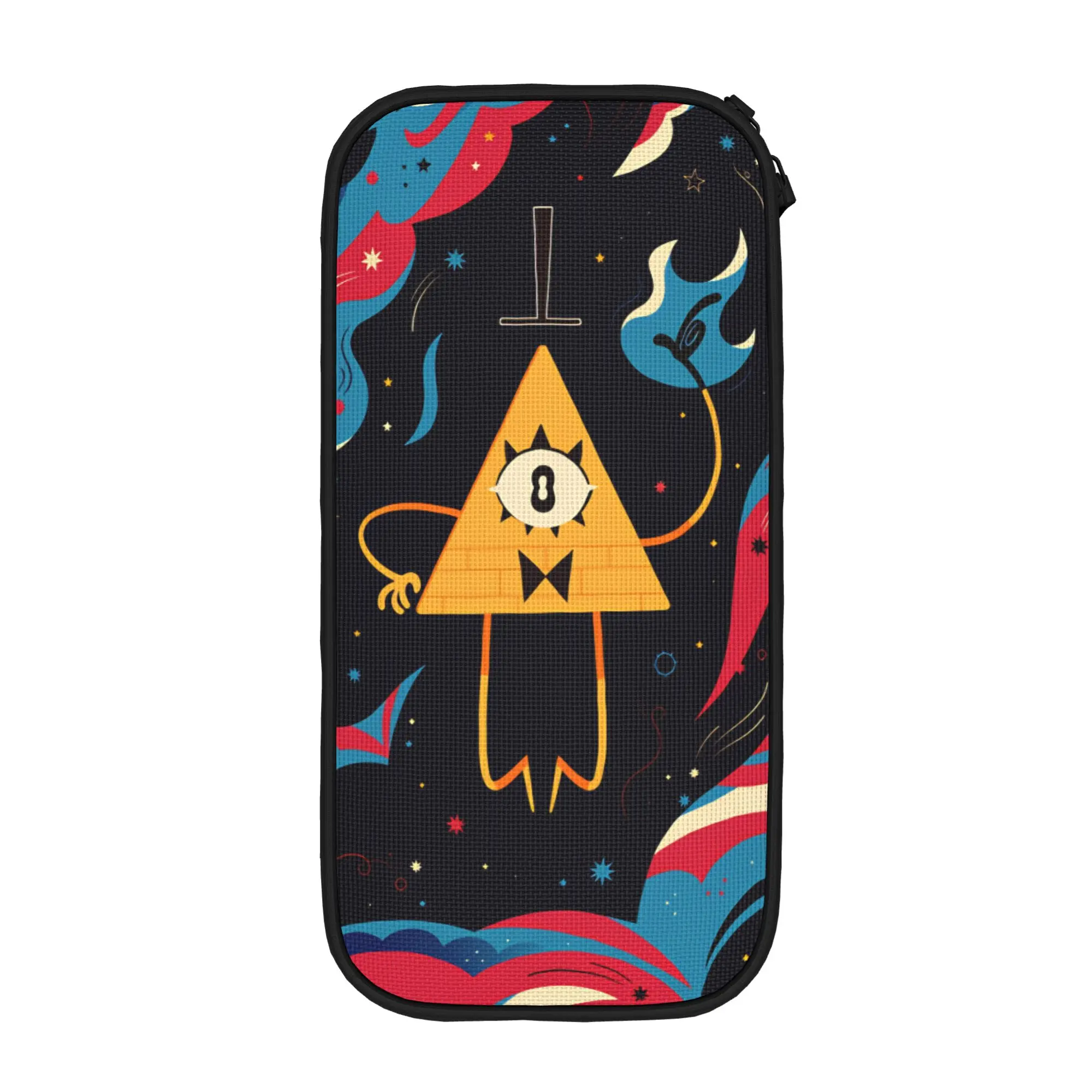 G-Gravity Falls Lunch Bag For Men Bill Cipher Lunch Box Casual School Cooler Bag Portable Insulated Oxford Thermal Lunch Bags