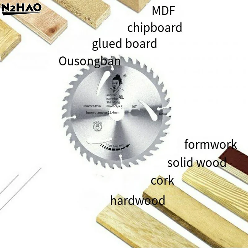 4'' 40T Circular Saw Blade Wood Cutting Disc 110*20mm Woodworking Cutter For Wood Plastic Metal Rotating Tool Power Tool Acces