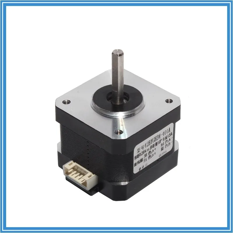 42 Step Motor 42BYGH34 High Torque 0.28N/0.55N/0.7N Screw Sliding Table 3D Printer Motor