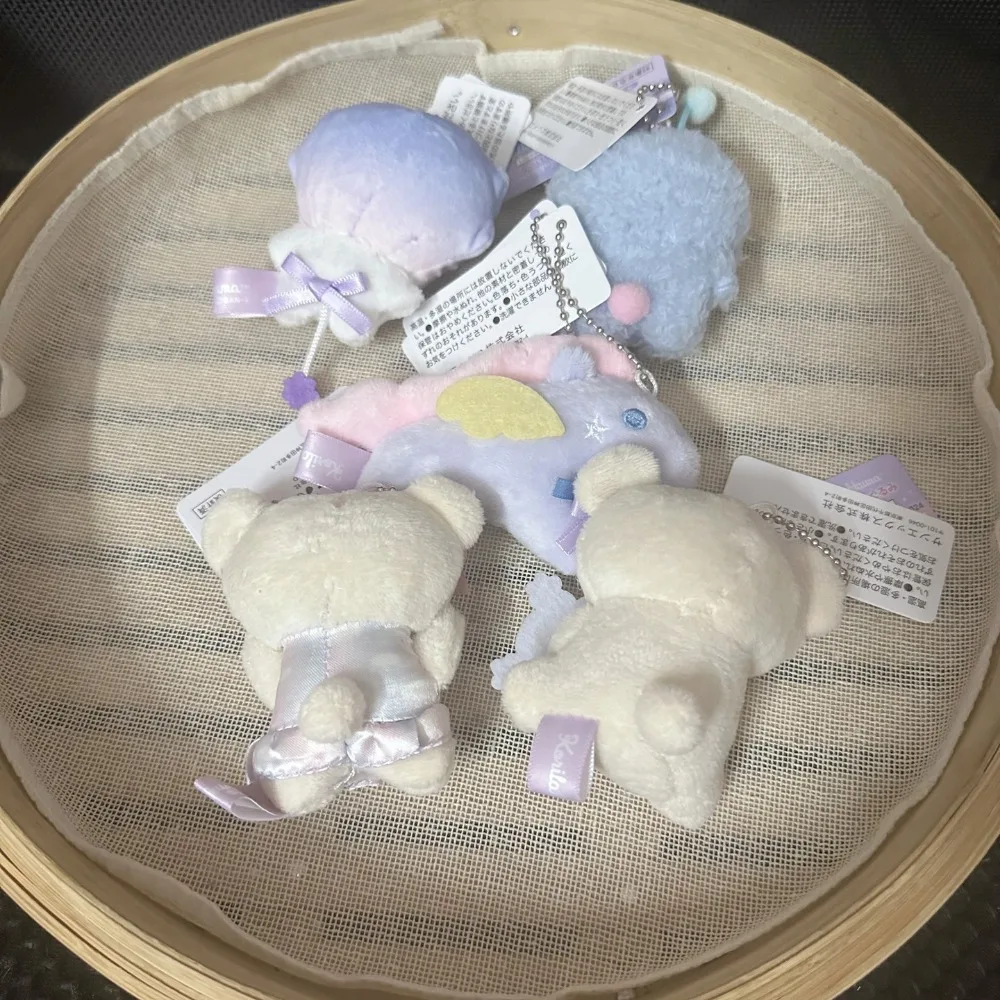 Pendentif poupée en peluche de rêve, jouet cheval arc-en-ciel, ours Rilakkuma, Animal en peluche doux, breloque de sac pour enfants, décoration cadeau