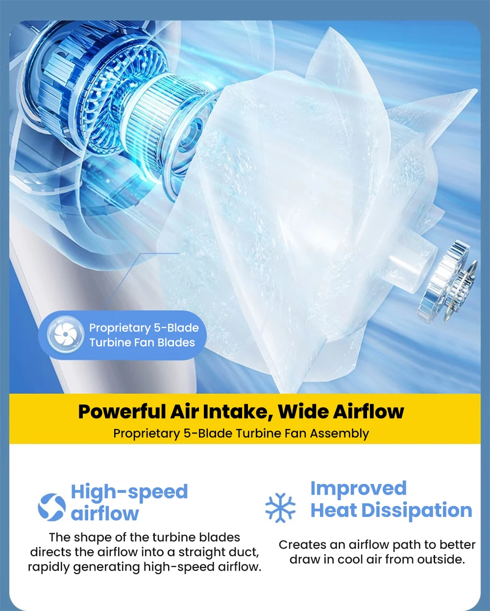 Portable Handheld Cooling Fan Usb Rechargeable Mini Personal Fan_voghion.com
